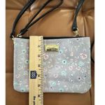 Betsey Johnson Betsy Johnson Lilac Floral Leather Mini Crossbody Bag Coquette Boho Summer Photo 10