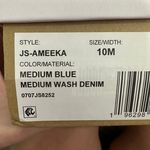 Jessica Simpson Blue Denim Ameeka Platform Sandal High Heel Shoe Size 10 Photo 12