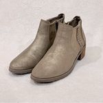 REEF  Metallic Leather Voyage Ankle Boot Size 7.5 Photo 4