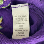 Swimsuits For All Embroidered Beach Cover Dress Women's Plus Size 14/16 Rayon Purple Photo 10