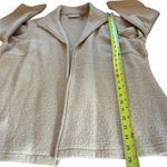 Chico's Wool Sweater Coat Open Front Beige Cream Womens Size Large 2 Photo 8