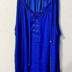 Jennifer Lopez Lace-Up Women's Top Photo 0