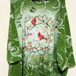 i.b. Diffusion NWT plus size cardinal sage green shirt holly woman size 3X Photo 0