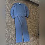 Lululemon softstreme lounge SET size 8 & 12 in pitch blue Photo 1