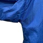 90s Vintage grannycore reversible sweatshirt jacket, gray and blue, Size XL Photo 14