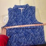 Tommy Bahama  Sleeveless Golf Mini Dress Size XL Blue Tennis Racquetball Pockets Photo 1