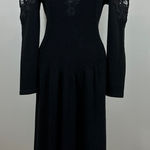 Pat Sandler for Wellmore Saks Fifth Avenue 80s Vintage Cocktail Dress Size 10 Black Size M Photo 0