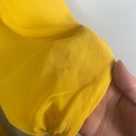 Lane Bryant BEAUTICURVE X  YELLOW PLEATED DRESS  size 18 Photo 3