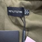 Pretty Little Thing NEW Khaki Contrast Oversized Midi Trench Coat Women’s 4 Photo 5