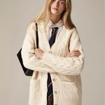 J.Crew New Relaxed cable-knit cardigan sweater Photo 1