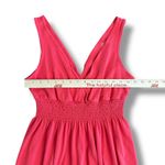 Old Navy  Coral Pink Sleeveless Smocked Waist Maxi Dress Women’s Medium Cotton Photo 2