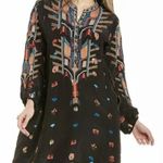 Johnny Was Biya Descanso heavily embroidered silk dress NWT Photo 0