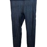 All Access Silver Metallic Glitter Leggings Size M Photo 0