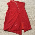 Red shimmer dress size L Size L Photo 1