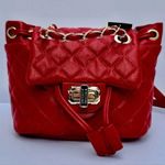 Badgley Mischka  Scarlet Quilted Backpack Photo 0