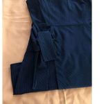 SFW Suitable For Work Women Dress Black Medium Sleeveless Wrap Open Zipper Back Photo 10