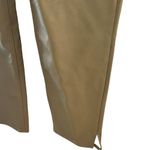 Good American Better Than Leather Good Boy Pants in Camel Sz 28 Photo 5