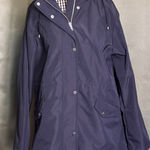 Ralph Lauren Lauren  Black Label Womens Soft Shell Hooded Jacket Navy Large $250 Photo 0