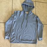 Michael Kors Blue Hoodie Women’s S – Asymmetrical Hem Pullover Photo 1
