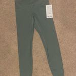 Lululemon  athletica army Forest Green wunder train ribbed Leggings Photo 0