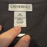 Catherines  Gray Polyester Top Photo 1