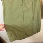Duluth Green Camping Shirt Dress Women’s XS Green Photo 5