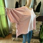 Free People Pink Loose Fit Top XS Photo 1
