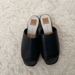 Dolce Vita Dorado black leather clogs Size 6 Photo 2