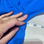 City Streets  Womens Bell Sleeve Stretch Off-the-Shoulder Midi Dress Blue Size XL Photo 6