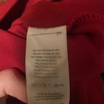 Anthropologie  Paperbag Wide Leg Trousers in Red Size Large US 14 Photo 5