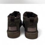 UGG  Black Suede Ankle Boots Photo 2