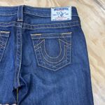 True Religion  Jeans Women 28x34 Straight Leg Low Rise Dark Wash Denim Boho Photo 5