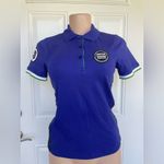 Porsche Martini Elegant Blue Polo Shirt with Sporty Details Size XXS Photo 1