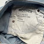 Mother The Mid Rise Dazzler Flood Jeans in Sweet Petals Size 25 Blue Photo 7