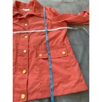 JM Collection  Coral Snap Button‎ Drawstring Waist Flap Pockets Coatigan XL Photo 7