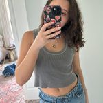 Brandy Melville Gray Tank Photo 0