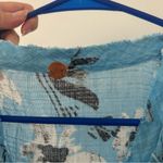 Free People  Naya Printed Ruffle Floral Top NWT Size S Photo 7