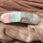 Free People FP Beach Women’s Size M L Dusty Rose Two Tone Cocoon Pullover Top Photo 4