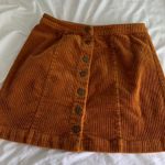 Tan Button Up Skirt Forever 21 Photo 0