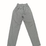 Divided Checkered Paper Bag Waist Pants Photo 1