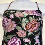 Cotton On Women's  Body Black Floral Swimsuit Padded Bra Size Med EUC #1888 Photo 2