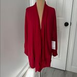 Athleta  Pranayama Wrap Cardigan Red Photo 3