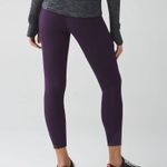 Lululemon Deep Zinfandel Tight Stuff Reflective Tights Leggings Yoga Size 6 S Photo 9