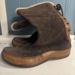 The North Face PrimaLoft Brown SUEDE 200 GRAM INSULATED WATERPROOF BOOTS Size 9 Photo 10