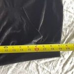 Victoria's Secret  Velour Hoodie Sweatshirt Size XL Black Full Zip Rhinestone Photo 7