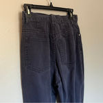 Sostanza High Rise Denim Mom Style Slim Fit Jeans Black Grey Medium 12 Gray Photo 4