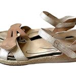 ABEO Alina Espadrille Flat Sandals Tan Size 9 Photo 1