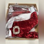 Jessica Simpson NEW Luminna Suede Rhinestone Booties Boots 8.5 $159 Photo 3