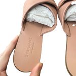 Everlane  The Day Crossover Sandal in Pink size 8 Photo 4