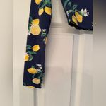 Wet Swimwear Sardinia Bri Navy Blue Lemons Print Long Sleeve Crop Top Size XS Photo 7